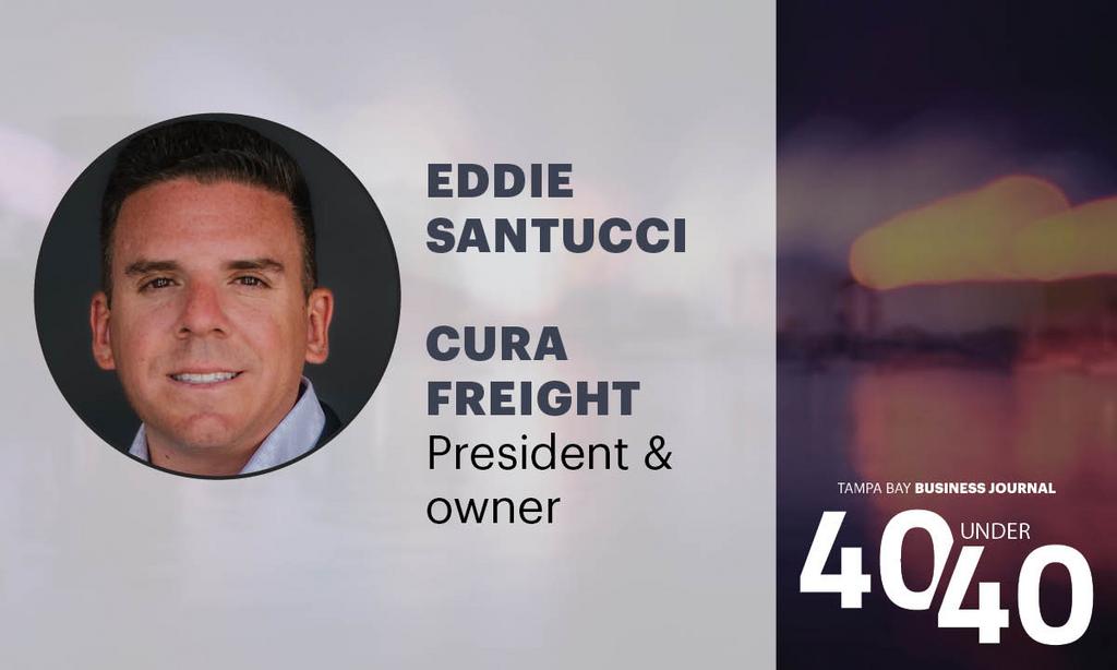 2022 40 under 40 honoree: Eddie Santucci